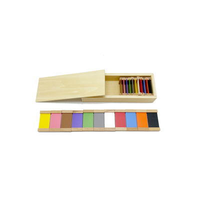 Second Box Of Wooden Color Tablets