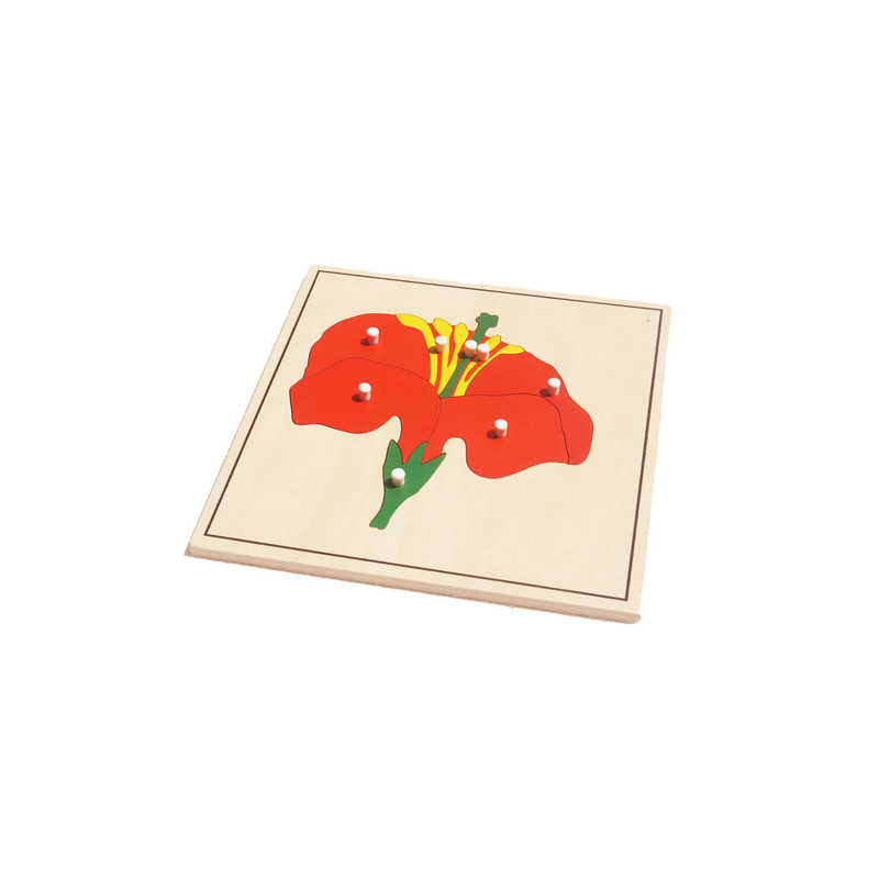 Botany Puzzle: Flower(plastic knob)