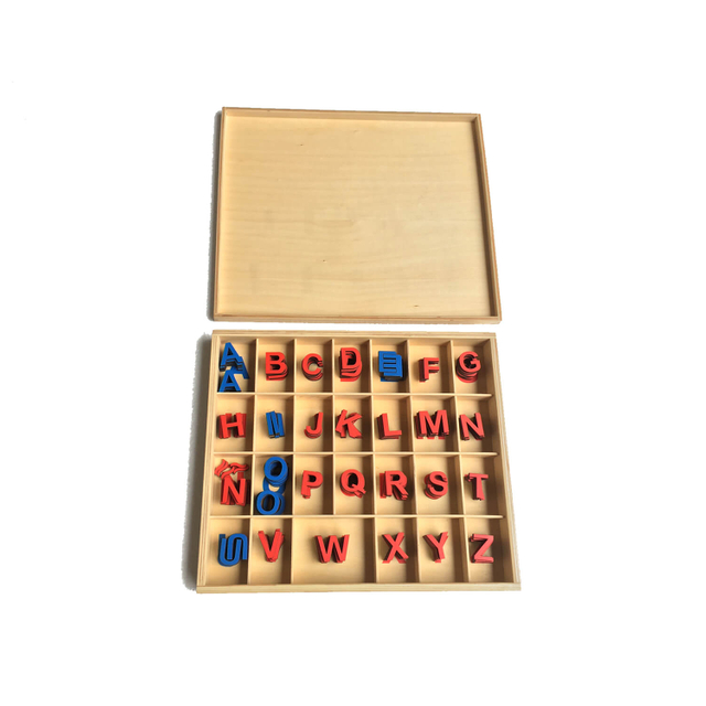 Movable Capital Alphabet With Box (27 Alphabets)