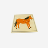 Animal Puzzle: Horse(plastic knob)