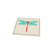 Animal Puzzle: Dragonfly(plastic knob)