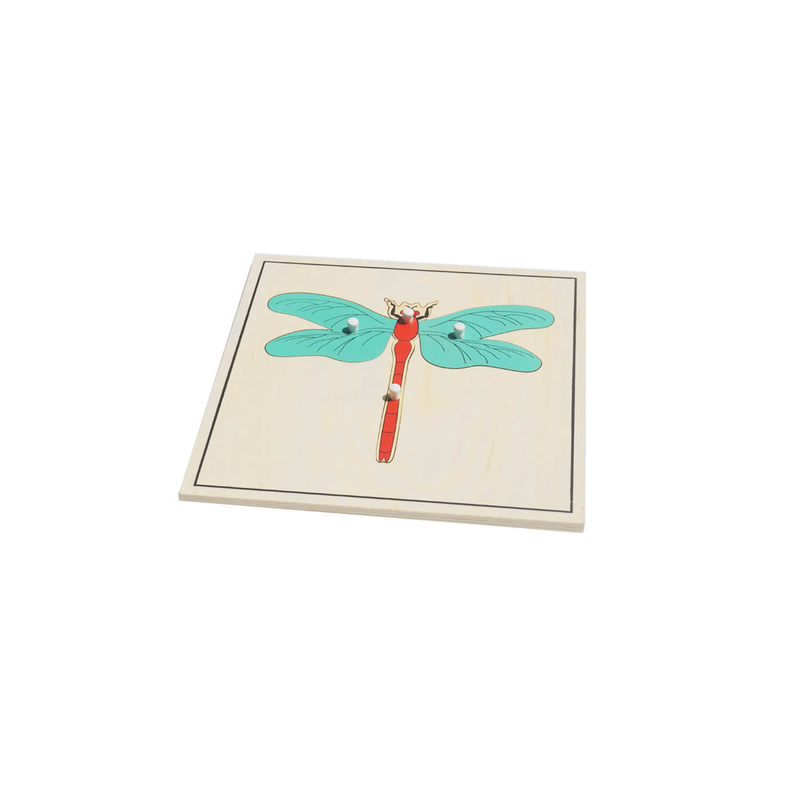 Animal Puzzle: Dragonfly(plastic knob)