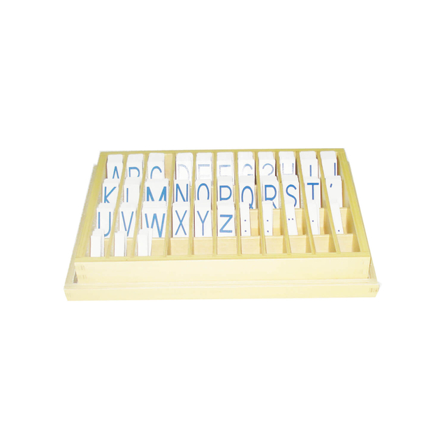 Printed Alphabet (Blue) With Box