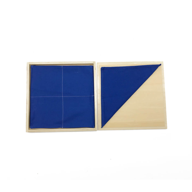 Folding activity set with cloths (4pcs, with box)