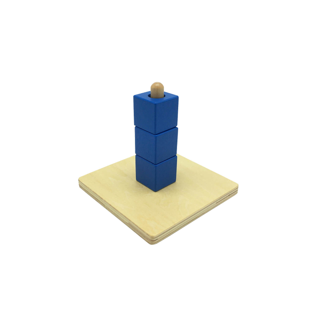 Cubes On Vertical Dowel