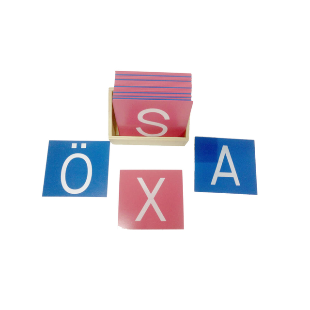 Sandpaper Capitals With Box: Print (German Version)