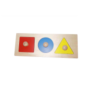 Multiple Shape Puzzle Set: circle-square-triangle