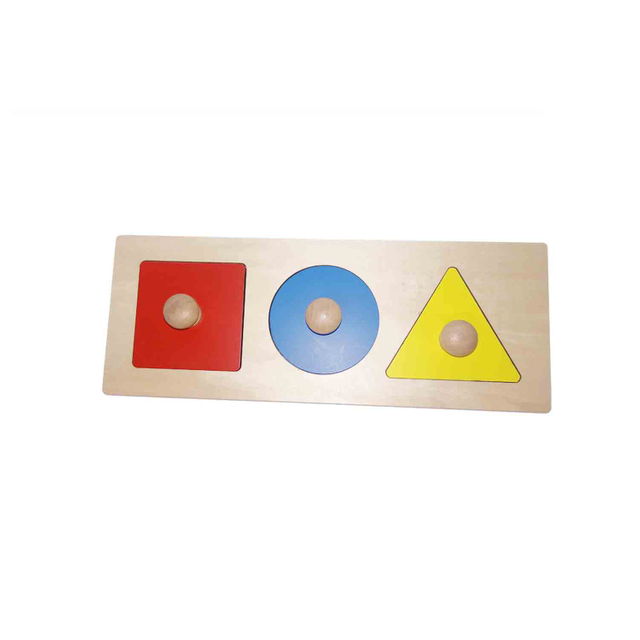 Multiple Shape Puzzle Set: circle-square-triangle