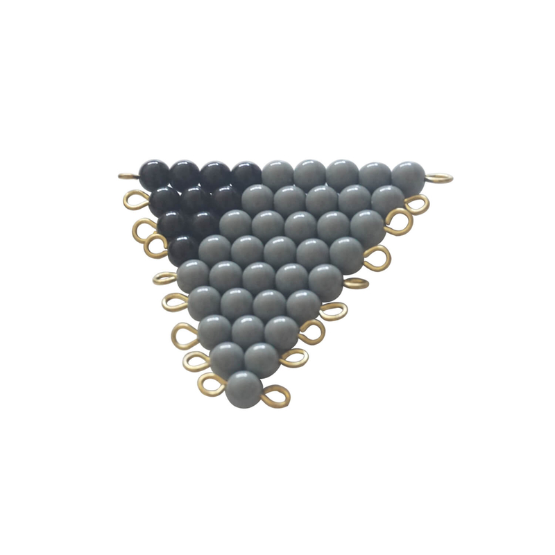 Grey And Black Bead Stairs: 1-9